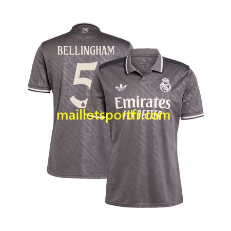 Maillot de Foot Real Madrid BELLINGHAM 5 Troisieme 2024/25 Maillot de Foot Real Madrid BELLINGHAM 5 Troisieme 2024/25